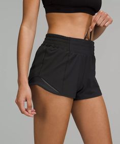 Run Shorts, Lululemon Speed Up Shorts, Lululemon Hotty Hot Shorts, Line Branding, Hotty Hot Shorts, Hot Shorts, Lululemon Shorts, Designer Shorts, High Rise Shorts