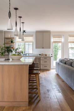 Organic Modern Oasis — Solstice Interiors Modern Ranch Style Kitchen, Casual Kitchen Design, Southern California Interior Design, Kitchen Material Board, Modern Natural Kitchen, Modern Cottage Homes Interiors, Solstice Interiors, Coastal Chic Kitchen, Lakehouse Remodel