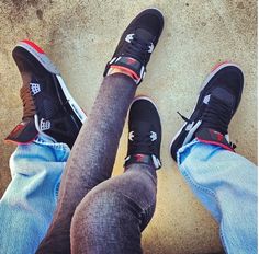 Bred 4's Couple Bred 4s, Durant Shoes, Basketball Shoes Kobe, Slipper Outfit, Kobe Bryant Shoes, Kevin Durant Shoes, Nike Kids Shoes, Couple Sneakers, Cheap Nike Shoes