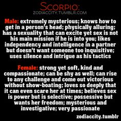 an image with the words scorpio on it in red and black text, which reads