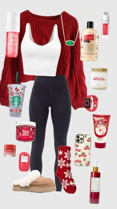 #shoppingoutfit #bathandbodyworks #christmaspajamas #uggs #christmassweater Cozy Christmas Outfit, Preppy Fall Outfits, Cute Christmas Outfits, Xmas Outfits, Preppy Christmas, Casual Preppy Outfits, Trendy Outfits For Teens, Cute Lazy Day Outfits