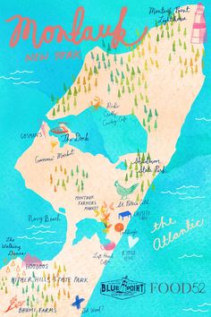 an illustrated map of the island of molokluk, and its surrounding islands