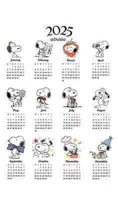 calendario Snoopy 2025 Wallpaper Snoopy, ليلو وستيتش, 달력 디자인, Cute Calendar, Snoopy Wallpaper, Snoopy Pictures, Snoopy Love, Dessin Adorable, Room Posters