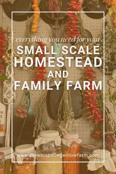 Everything You Need to Know to Start Your Own Small Scale Homestead Garden and Farm with Whispering Willow Farm Mini Homestead, Mini Farming, House In The City, Family Homestead, Hobby Farming, Farming Life