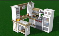 ୨୧ by froggyplayz_rblx ୨୧ How To Make Bloxburg House, Camper Bloxburg, Bloxburger House, Bloxburg Mini Kitchen, Bloxburg Mood Up Station, Building Hacks Bloxburg, Roblox Bloxburg Building Hacks, Bloxburg Camper Van, Bloxburg Barbie House