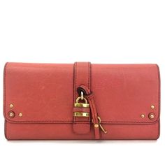 Beautiful Padlock Chloe Aurore Wallet. Chloe Bags, Chloe Handbags, Chloe Bag, Pink Red, Chloe, Wallets, Bag Lady, Wallet, Handbags