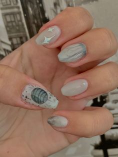 Folklore Inspired Nails Taylor Swift, Folklore Nails Inspired, Taylor Swift Nail Ideas Folklore, Folklore Inspired Nails, Folklore Acrylic Nails, Folklore Nails Taylor Swift, Taylor Swift Acrylic Nails Folklore, Taylor Swift Nails Ideas, Taylor Swift Eras Nails With Ttpd