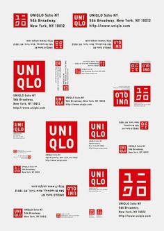 an advertisement for the uni - ollo exhibition in korea, with red and white letters