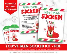 the sock party is on and it's free printable