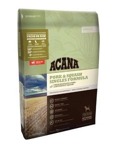 an adult dog food bag with the word acana on it