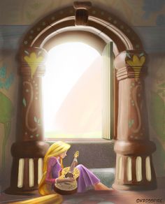 Rapunzel - Tangled When Will My Life Begin, Princess Rapunzel, Disney Rapunzel, I Saw The Light, Disney Artwork, Best Disney Movies, Disney Tangled, Gave Up