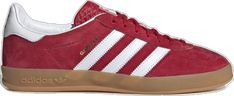 Red Gazelle, White Gazelle, Adidas Gazelle Outfit, Indoor Shoes, Mens Lifestyle, Adidas Shop, Red Adidas, Sole Shoes, Adidas Gazelle