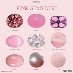 Pink stones have such a loving, nurturing energy that they instantly soothe our hearts and settle our nervous systems right down. Inbox or comment below! . . . . #wholesalejewelry #gemexi #silverjewelry #gemstonejewelry #explorepage #handcrafted #pinkgemstone #trendingjewelry #viraljewelry #fashion #crystals #spiritualjewelry #loosegemstone #garnet #jadeite #kunzite #moonstone #morganite #opal #pearl #petalite Pink Precious Stones, Pink Moonstone, Pink Stones, Real Gold Jewelry, The Beauty Of Nature, Pink Gem