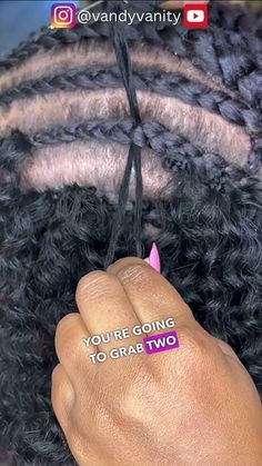 Braiding Hair For Crochet Braids, Twist Braids Hairstyles How To, Hair Braiding Techniques, Hair Sectioning Techniques For Braids, Crochet Hair Styles Straight, Crochet Braid Styles Ideas Black Hair, Latch Hook Hairstyles Crochet, How To Refresh Braids, Illusion Crochet Braid Pattern