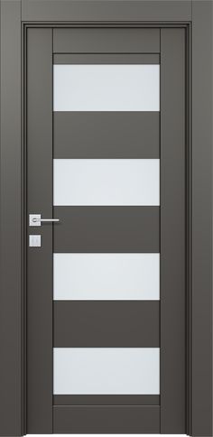 an image of a modern door with stripes on it