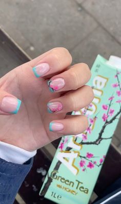 yung lean typa sh,  @ _fataliti_ on tt Arizona Green Tea Nails, Yung Lean Nails, Arizona Tea Nails, Green Tea Nails, Arizona Nails, Green Tea And Honey, Yung Lean, Short Acrylic Nails Designs