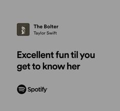 the boiler taylor swift quote is shown in black and white with an image of a man's face