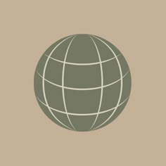 an image of a globe on a brown background