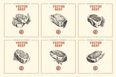 the instructions for how to cook a beef steak in four different ways, including meat and vegetables