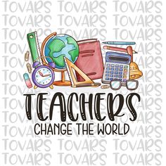 teacher's change the world svg file