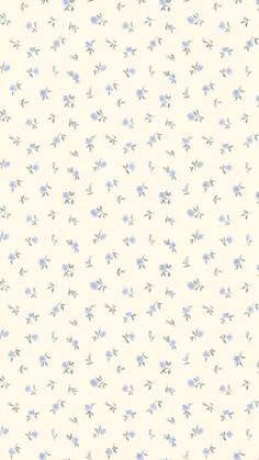 a white background with blue flowers on it