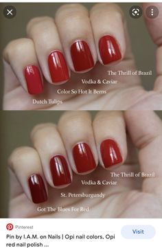 Different Nail Colors, Nails Polish