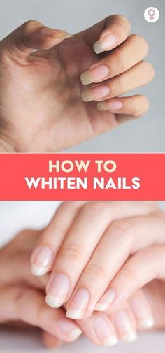 Skin Brightening Remedies How To Whiten Nails, Make Nails White, Natural Nail Tips, Nail Remedies, Nail Whitening, Nail Growth Tips, Nail Care Tips, Nail Care Routine, Nail Growth