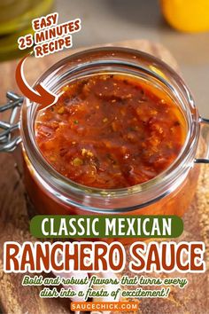 Ranchero sauce Homemade Ranchero Sauce, Ranchero Sauce Mexican, Mexican Gravy, Huevos Ranchero, Ranchero Sauce Recipe, Mexican Salsa Recipe, Ranchero Sauce