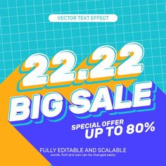 the big sale is up to 80 % off with this special offer from vector