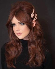 Pelo Color Borgoña, Brown Blonde Hair, Grunge Hair, Ginger Hair, Brown Hair Colors