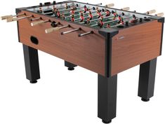 an image of a foosball game table