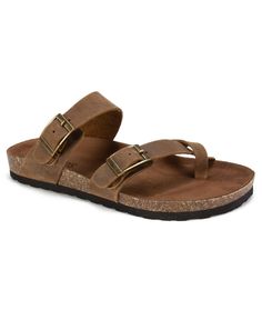 in stock Genuine Leather Sandals, White Mountain Shoes, Footbed Sandals, Flip Flop Shoes, Shoe Carnival, White Mountain, Brown Sandals, Pump Sandals, Baby Clothes Shops