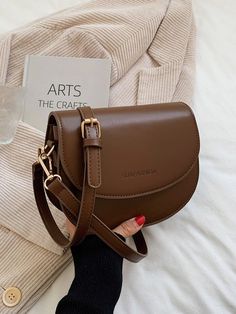 Cute Bags For Women, Women’s Purses, Cute Bags And Purses, Brown Purse Outfit, Aesthetic Bag, Trendy Purses, Brown Accessories