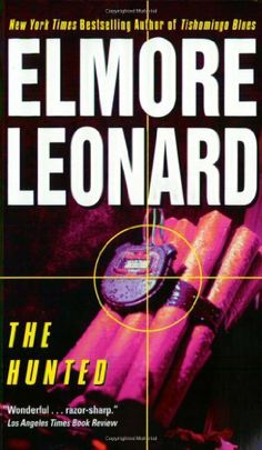 the hunter by elmore leonard is shown in this book cover art for an upcoming novel