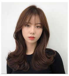 Korean Bangs Hairstyle, Korean Hairstyles Women, Korean Bangs, Trendy We Fryzurach, Blonde Dye, Tan Skin Blonde Hair, Korean Short Hair