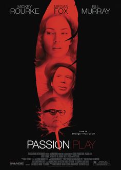 the movie poster for passion play