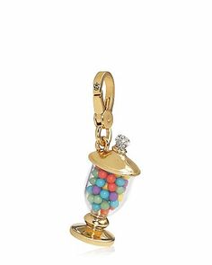 JUICY COUTURE -Candy Jar Charm Charms Candy, Juicy Couture Baby, Couture Candy, Candy Jar, Pandora Bracelet Charms, Bracelet Ideas, Cute Keychain