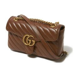 Gucci Gucci Crossbody Bag Brown Gg Marmont Size: Height 15 Upper Side 25 Bottom 19.5 Depth 7 Shoulder 115 Marmont Gucci Bag, Brown Gucci Luxury Shoulder Bag, Gucci Bag Gg Marmont, Gucci Red Marmont Bag, Gucci Marmont Bag, Gucci Crossbody Bag, Pre-owned Brown Gucci Bag, Gucci Marmont, Gucci Crossbody