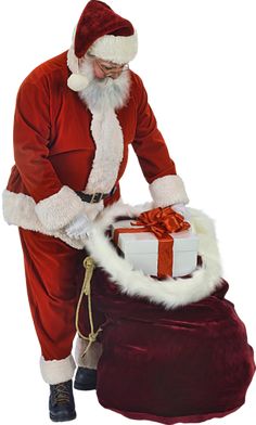 Santa Bags, Gift Sack, Santa Sack, Diy Photo, Father Christmas, Photoshop Elements, Diy Holiday, Christmas Magic