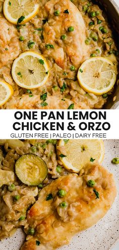 one pan lemon chicken and broccoli dinner recipe