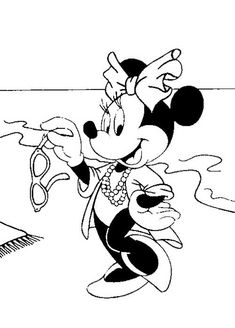 mickey mouse is playing in the water with his friends coloring pages for adults and children