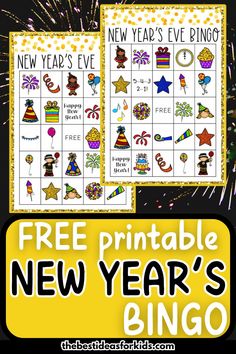 new year's eve printable game for kids