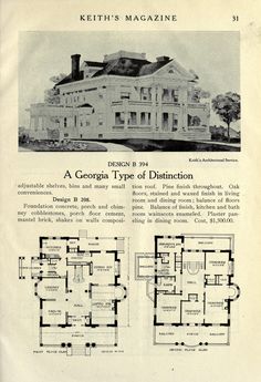 an old house is featured in the magazine