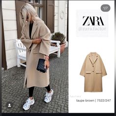 New With Tags Wool Blend Coat, Zara Jackets, Wool Blend, Jackets & Coats, Jackets For Women, Zara, My Style, Wool, Tags