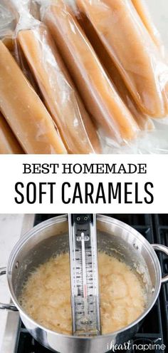 the best homemade soft caramels recipe is made with just 3 ingredients and it's so easy to make