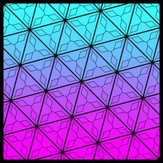 an image of a colorful background that looks like hexagonals in purple, blue and pink