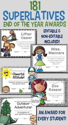 241 Editable Digital Superlatives & End of the Year Awards for Distance Learning Superlatives Awards, Kindergarten Awards, Awards For Students, Classroom Awards, Font Sets, Teacher Awards, School Awards, Pre K Graduation, Primary Science