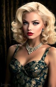 Hot Dress Outfits, Burlesque Aesthetic, Hairdos For Short Hair, Glam Hair, Blonde Beauty