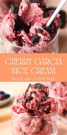 Vegan Cherry Recipes, Vegan Cherry Desserts, Frozen Cherry Recipes, Healthy Cherry Recipes, Sweet Cherry Recipes, Cherry Nice Cream, Nice Cream Recipes, Ww 2023, Cherry Recipe