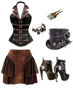 Time Keeper Outfit, Boardmasters Outfit, Pirate Outfit Female, Pirate Inspired Outfits, Warrior Fashion, Horror Halloween Costumes, Mode Steampunk, Pirate Outfit, Casual Dresses Plus Size